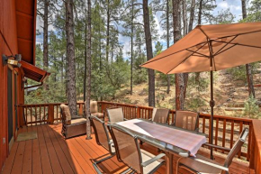 Prescott Cabin with Beautiful Forest Views and Deck!